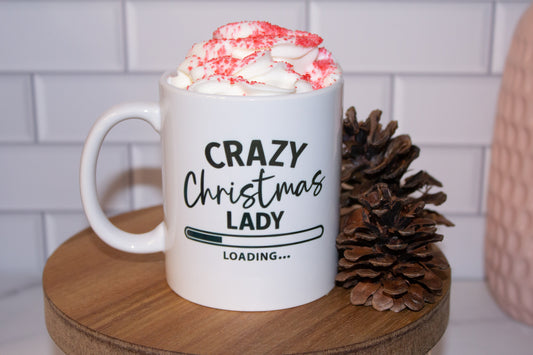 Crazy Christmas Lady